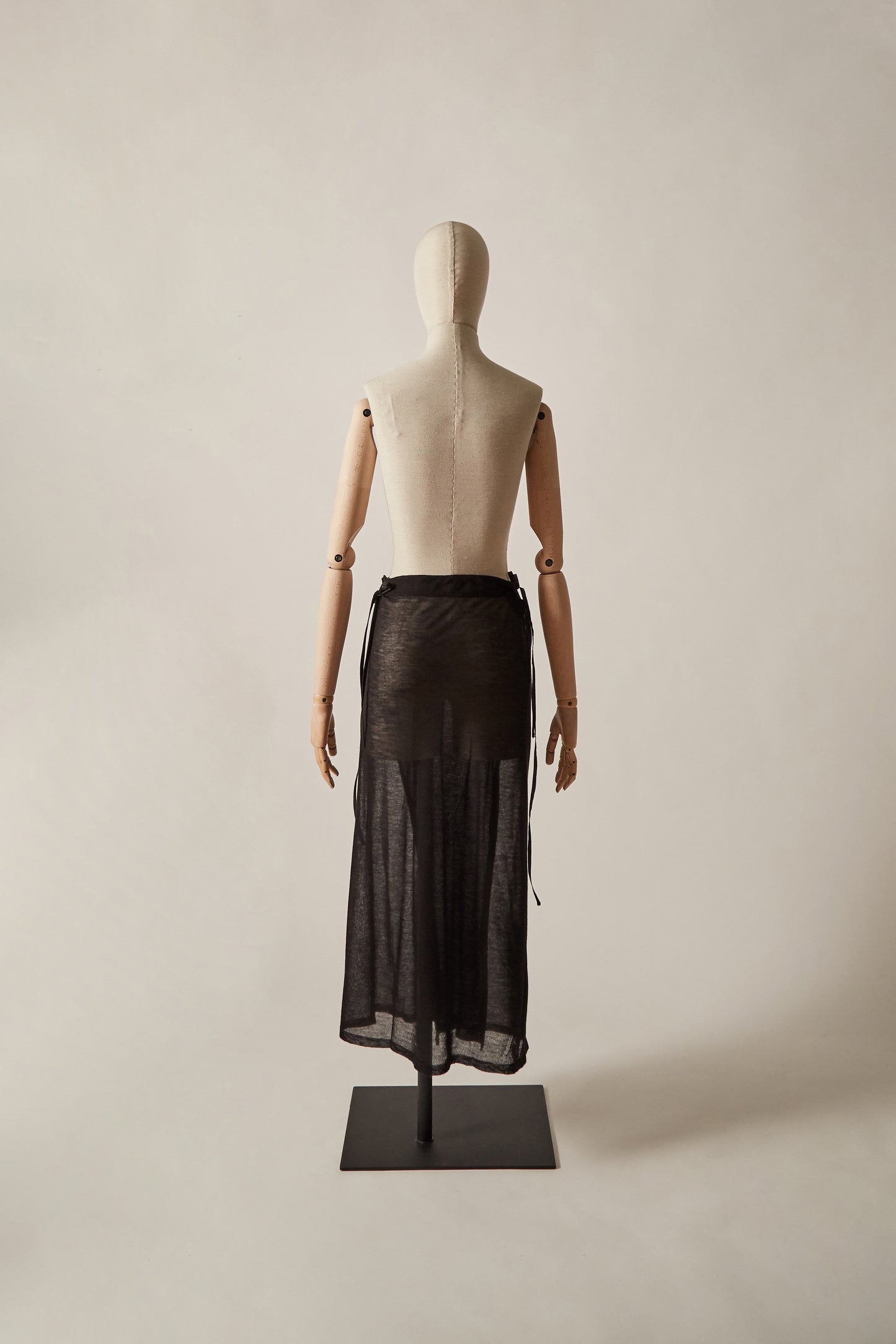 Sheer Wool Skirt