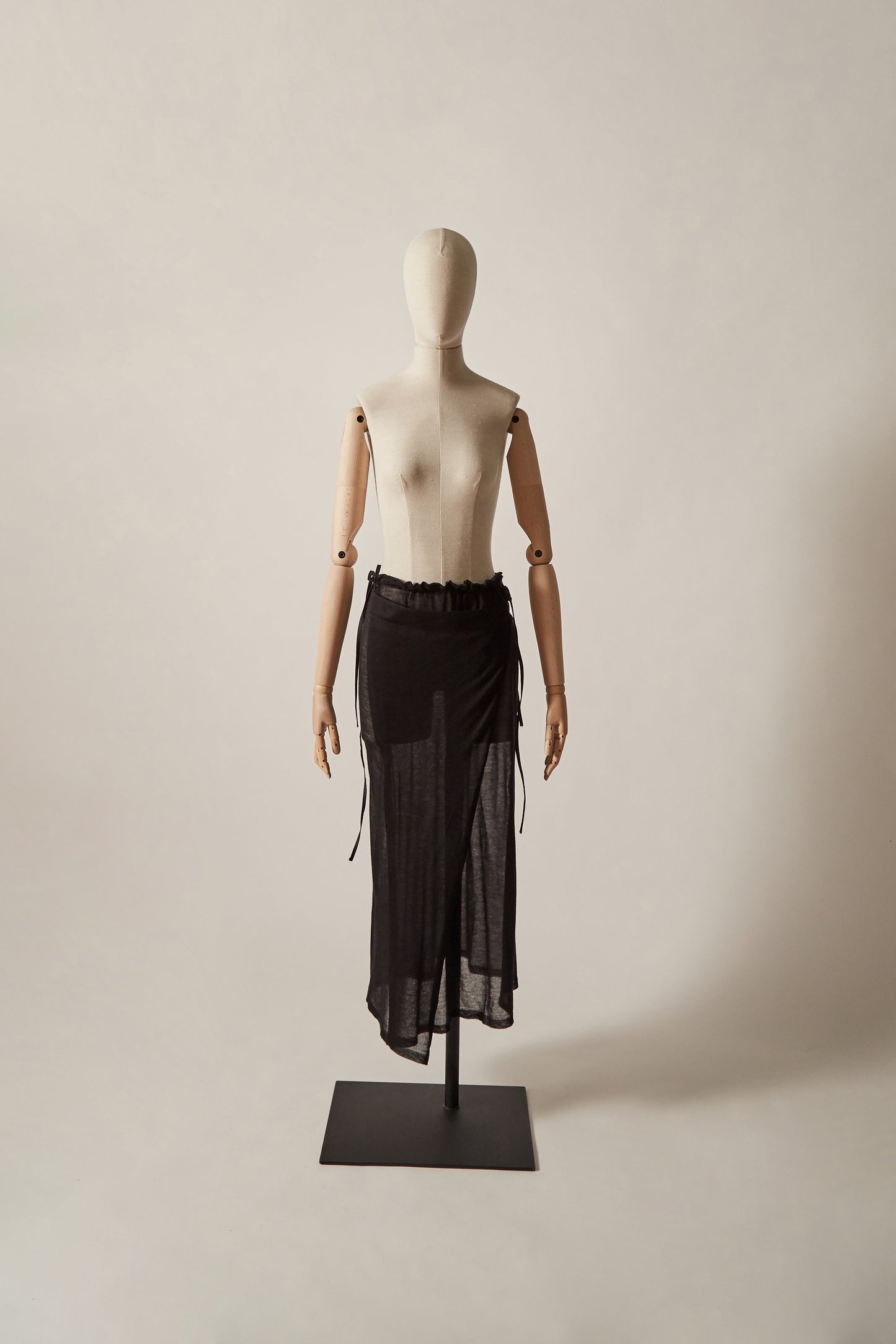 Sheer Wool Skirt