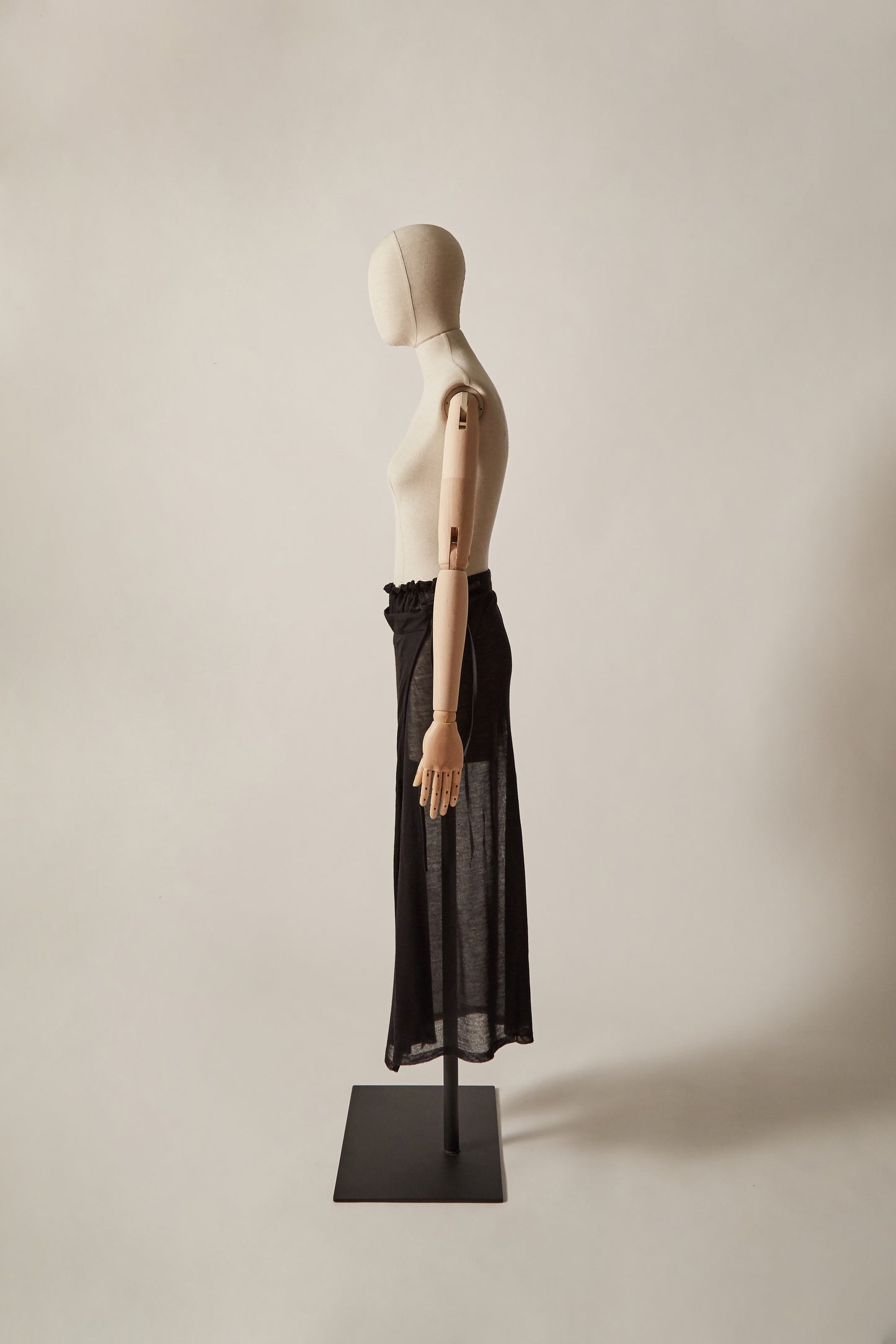 Sheer Wool Skirt