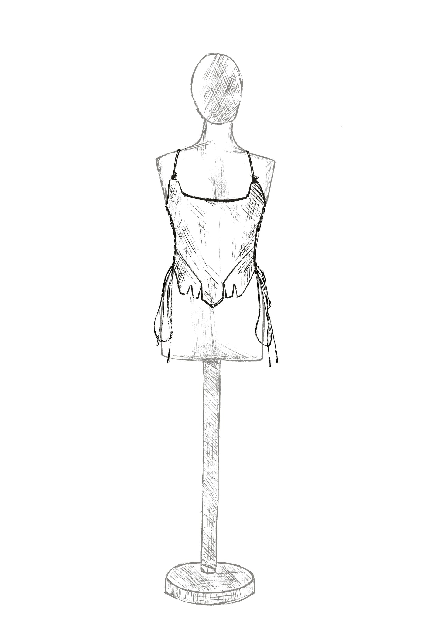 Corsetto Penelope _SU MISURA_